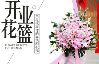 江苏南京秦淮区洪武路街道花篮配送